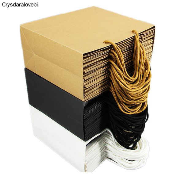 20pcs 28*20*10cm white black simple paper gift bag kraft paper candy box with handle wedding birthday party gift package
20pcs 28*20*10cm white black simple paper gift bag kraft paper candy box with handle wedding birthday party gift package