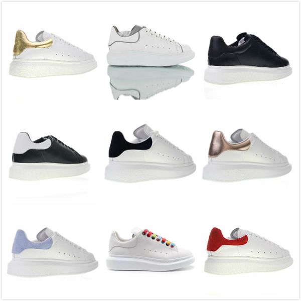 designer woman sneakers casual shoes classic white shoe luxury men trainers velvet leather tail thick bottom fashion, Black
designer woman sneakers casual shoes classic white shoe luxury men trainers velvet leather tail thick bottom fashion, Black