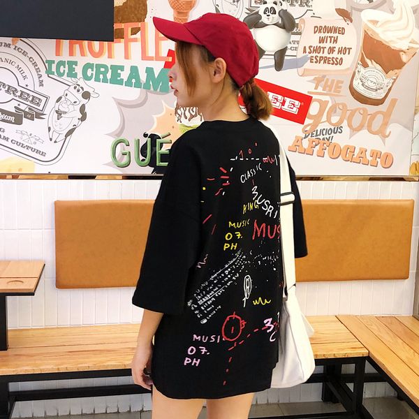 women t shirt womens designer print summer women korean style t shirt letter printed t shirts female loose students white
women t shirt womens designer print summer women korean style t shirt letter printed t shirts female loose students white