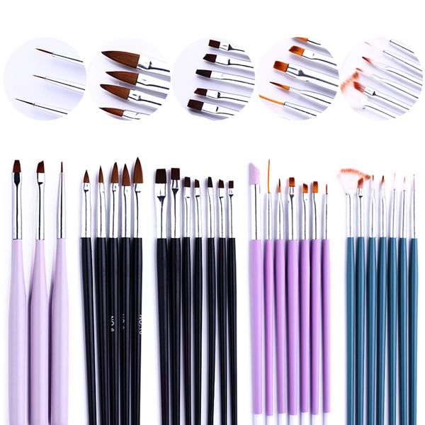 15pcs/set nail brush for manicures kit gel brush nail art for uv gel polish gradient painting drawing pen, Yellow
15pcs/set nail brush for manicures kit gel brush nail art for uv gel polish gradient painting drawing pen, Yellow