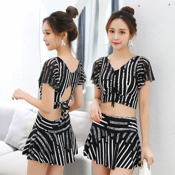 women's bikini split two-piece set flat angle skirt slim ins slim spring bikini swimsuit swimsuit swimsuit, White;black
women's bikini split two-piece set flat angle skirt slim ins slim spring bikini swimsuit swimsuit swimsuit, White;black