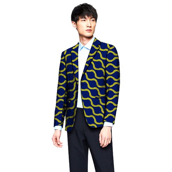 african clothing formal men's print blazers slim fit ankara fashion suit jackets customized for wedding wear male coat, White;black
african clothing formal men's print blazers slim fit ankara fashion suit jackets customized for wedding wear male coat, White;black