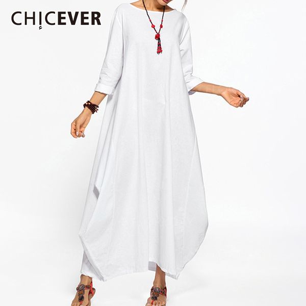 chicever vintage irregular women's dress o neck long sleeve plus size loose maxi dresses female 2020 summer fashion clothes new, Black;gray
chicever vintage irregular women's dress o neck long sleeve plus size loose maxi dresses female 2020 summer fashion clothes new, Black;gray