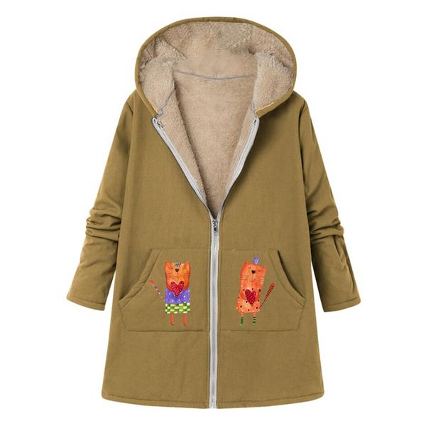 plus size women parkas thicken outerwear solid hooded pocket zipper coats casual loose female slim cotton padded basic outwear, Black
plus size women parkas thicken outerwear solid hooded pocket zipper coats casual loose female slim cotton padded basic outwear, Black