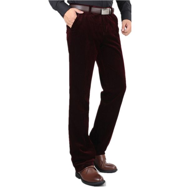 autumn corduroy fabric men pants casual high waist trousers popular corduroy elastic soft pants men winter warm outwear trousers, Black
autumn corduroy fabric men pants casual high waist trousers popular corduroy elastic soft pants men winter warm outwear trousers, Black