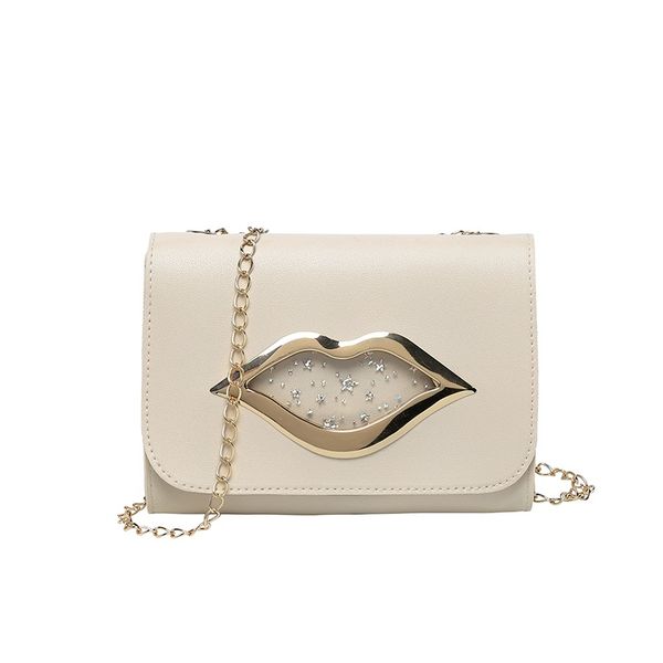 fashion women's crossbody bag new red lip sequins chain small square bag casual shoulder handbag
fashion women's crossbody bag new red lip sequins chain small square bag casual shoulder handbag