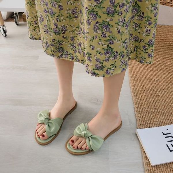 2020 summer new korean fashion student flat bottom sandals wear female bow to travel beach shoes, Black
2020 summer new korean fashion student flat bottom sandals wear female bow to travel beach shoes, Black