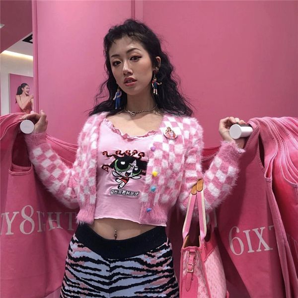 ins розовой ласточка препояшь кардиган цвет конфеты crop top knit куртки sexy outwear мохер женщина пальто, White
ins розовой ласточка препояшь кардиган цвет конфеты crop top knit куртки sexy outwear мохер женщина пальто, White