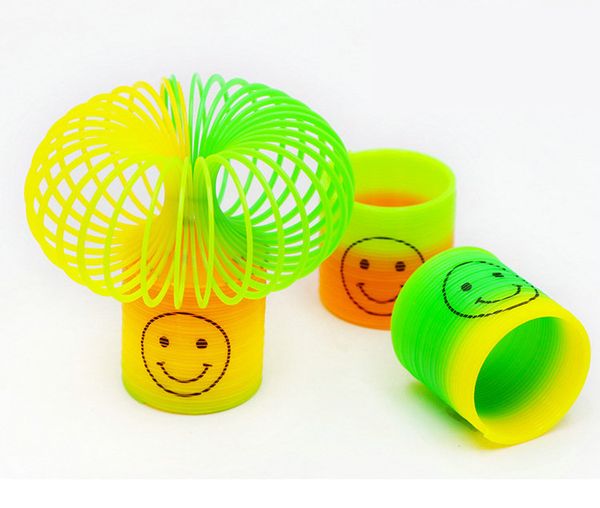 DHL 144PCS 3.5cm Colorful Magic rainbow spring circle Slinky Children Classic Development Educational Plastic Toy Kids Christmas Gifts
DHL 144PCS 3.5cm Colorful Magic rainbow spring circle Slinky Children Classic Development Educational Plastic Toy Kids Christmas Gifts