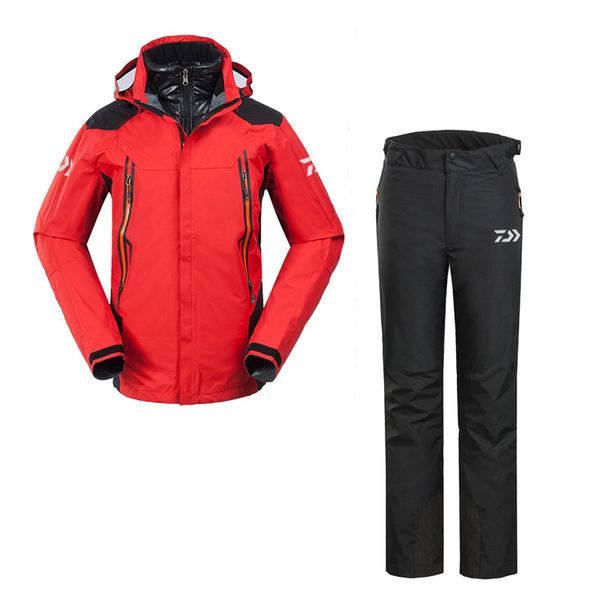 2019 new man winter waterproof fishing skiing warm softshell fleece hiking outdoor trekking camping jacket + pants three piece, Blue;black
2019 new man winter waterproof fishing skiing warm softshell fleece hiking outdoor trekking camping jacket + pants three piece, Blue;black