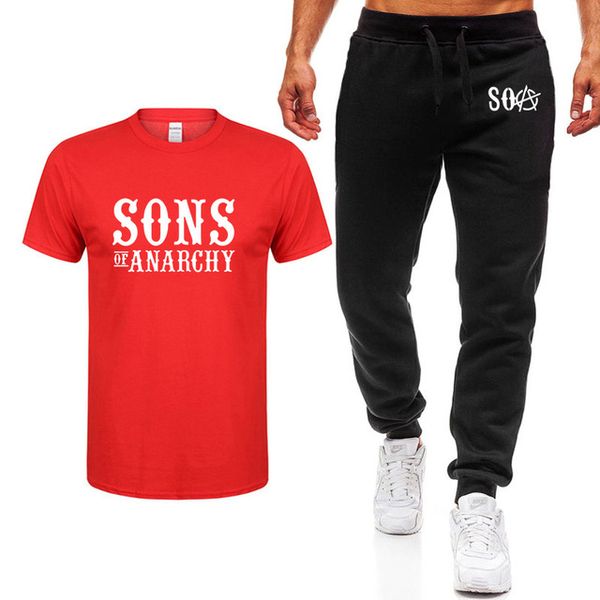 tv soa sons of anarchy cosplay costume mens t-shirt samcro skull print cotton short sleeve t shirts+pants suitx
tv soa sons of anarchy cosplay costume mens t-shirt samcro skull print cotton short sleeve t shirts+pants suitx