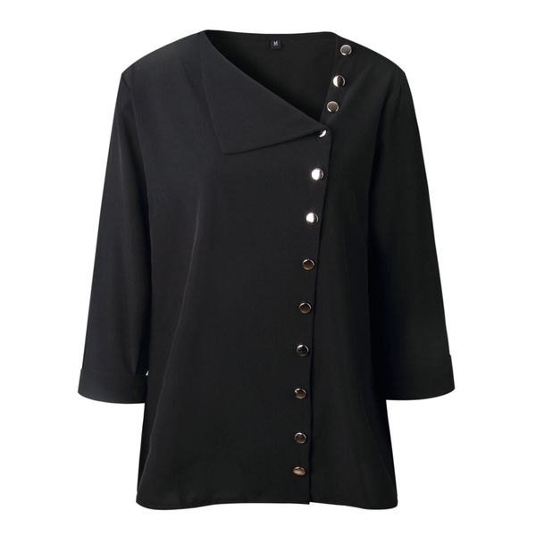 winter womens casual lapel neck shirt ladies long sleeve buckle girl blouse button irregular diagonal collar female clothing, White
winter womens casual lapel neck shirt ladies long sleeve buckle girl blouse button irregular diagonal collar female clothing, White