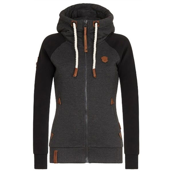 plus size autumn solid color hooded coat windbreaker female zipper windproof outerwear basic jacket coat s-5xl, Black;brown
plus size autumn solid color hooded coat windbreaker female zipper windproof outerwear basic jacket coat s-5xl, Black;brown