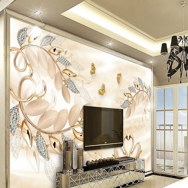 custom large mural 3d wallpaper fashion modern luxury chinese pearl ornament flower abstract bedroom tv wall decor 5d embossed
custom large mural 3d wallpaper fashion modern luxury chinese pearl ornament flower abstract bedroom tv wall decor 5d embossed