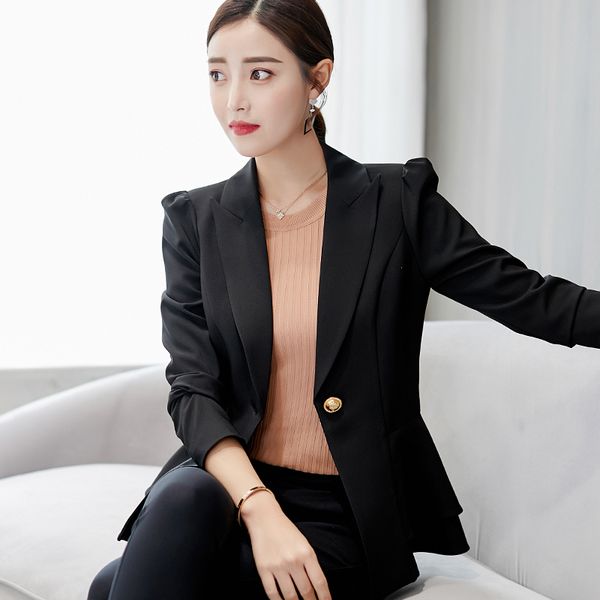 spring new korean version of the large size was thin fashion wild womens clothing suit casual fashion small suit, White;black
spring new korean version of the large size was thin fashion wild womens clothing suit casual fashion small suit, White;black