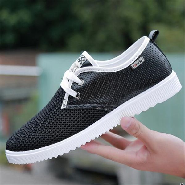 diweini 2019 new fashion summer shoes men casual air mesh shoes lightweight breathable slip-on flats chaussure homme, Black
diweini 2019 new fashion summer shoes men casual air mesh shoes lightweight breathable slip-on flats chaussure homme, Black