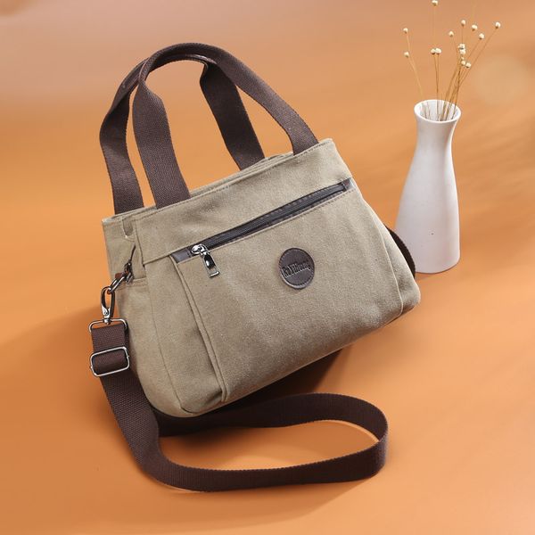 retro casual women's canvas women's portable shoulder/crossbody bag large multi-layer canvas bag
retro casual women's canvas women's portable shoulder/crossbody bag large multi-layer canvas bag