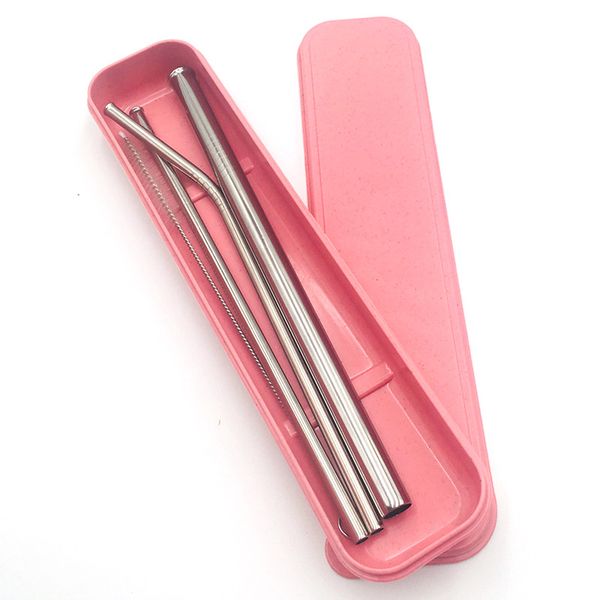 3-pack серебро 304 из нержавеющей стали соломы набор straws 3 различные характеристики с футляром и кисти
3-pack серебро 304 из нержавеющей стали соломы набор straws 3 различные характеристики с футляром и кисти