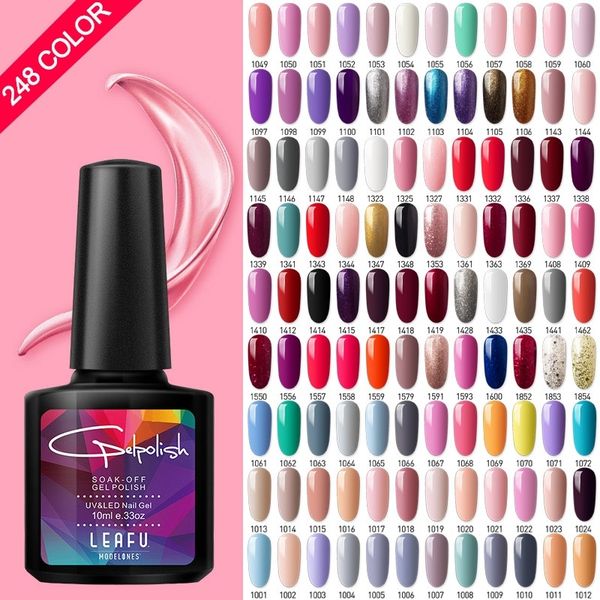 modelones 248 colors led gel nail polish soak off salon gel semi permanent nail art uv polish need led lamp shiny, Red;pink
modelones 248 colors led gel nail polish soak off salon gel semi permanent nail art uv polish need led lamp shiny, Red;pink