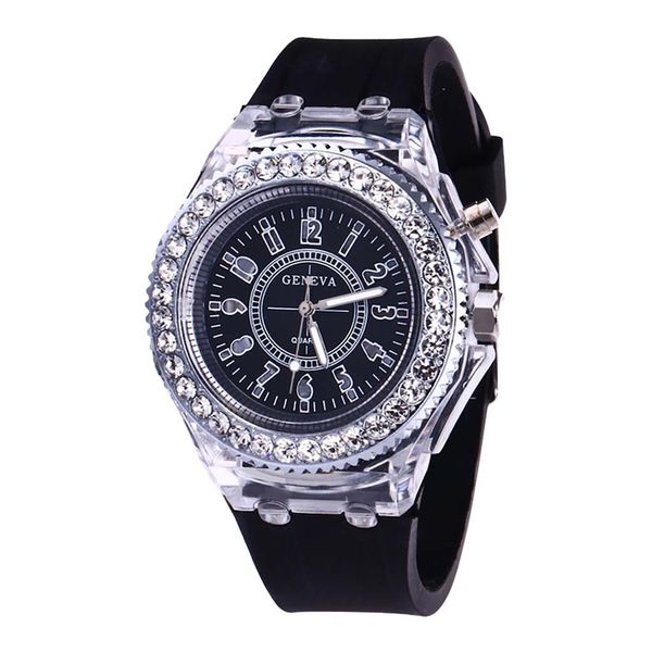 2019 women's watches fashion transparent neutral quartz luminous female silicone tape sports watch, Slivery;brown
2019 women's watches fashion transparent neutral quartz luminous female silicone tape sports watch, Slivery;brown