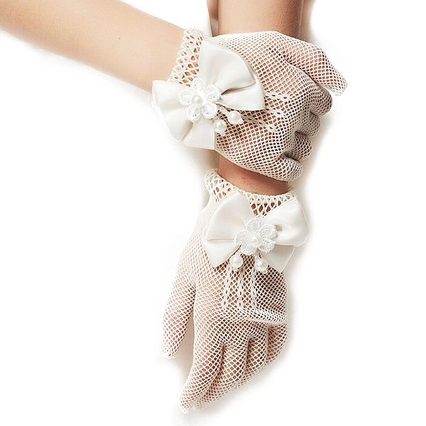 gloves girls lovely mesh princess gloves lace short dress bow-knot etiquette wrist length white, 1 pair, Blue;gray
gloves girls lovely mesh princess gloves lace short dress bow-knot etiquette wrist length white, 1 pair, Blue;gray