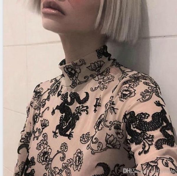 womens dragon pattern perspective jumpsuits skinny clothing street style shorts night club rompers designer long sleeve clothes, Black;white
womens dragon pattern perspective jumpsuits skinny clothing street style shorts night club rompers designer long sleeve clothes, Black;white