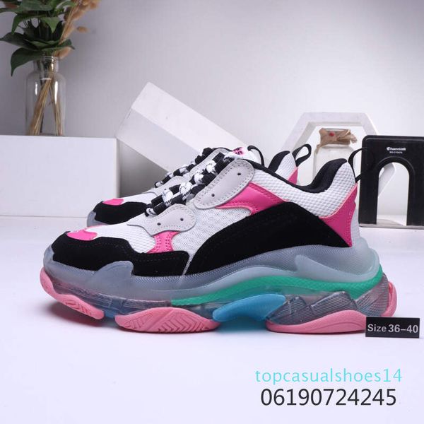 nfactory wholesale 2019 womens casual shoes triple s clear sole fashion vintage kanye west old grandpa trainers luxury designer 36-40 14t, Black
nfactory wholesale 2019 womens casual shoes triple s clear sole fashion vintage kanye west old grandpa trainers luxury designer 36-40 14t, Black