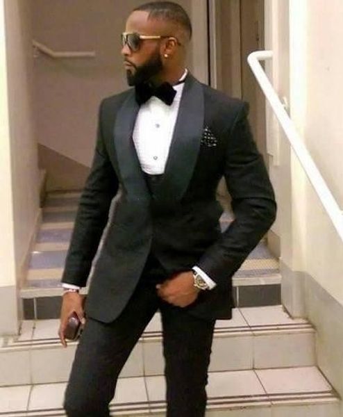 black groom tuxedos shawl lapel groomsman wedding 3 piece suit popular men business prom party jacket blazer(jacket+pants+tie+vest)2283, Black;gray
black groom tuxedos shawl lapel groomsman wedding 3 piece suit popular men business prom party jacket blazer(jacket+pants+tie+vest)2283, Black;gray