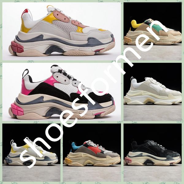 btrip1 2020 men women casual shoes fashion paris 17fw triples-ss embroidered schuhe thick platform 8 layer soles designer sneakers
btrip1 2020 men women casual shoes fashion paris 17fw triples-ss embroidered schuhe thick platform 8 layer soles designer sneakers