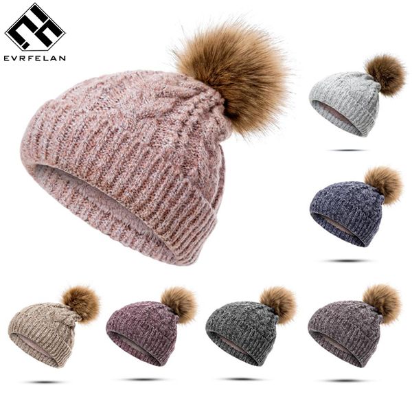 evtfelan fashion brand knitted hats for women winter beanies hats pompoms ball winter hat female's thicken warm gorras knit bone, Blue;gray
evtfelan fashion brand knitted hats for women winter beanies hats pompoms ball winter hat female's thicken warm gorras knit bone, Blue;gray