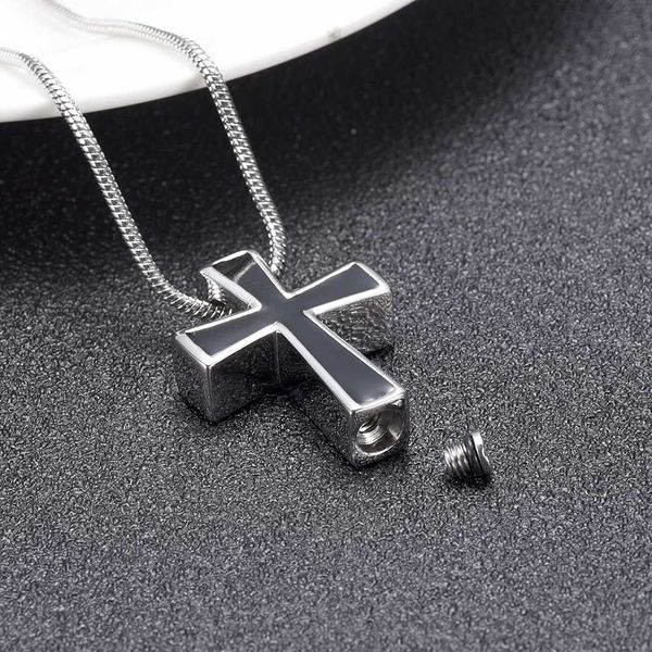 black latin cross pendant necklace for ashes urn souvenir jewelry religious necklace ashes locket for men women custom color, Silver
black latin cross pendant necklace for ashes urn souvenir jewelry religious necklace ashes locket for men women custom color, Silver