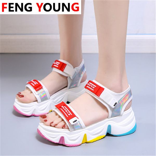 woman shoes women's chunky sandals 2020 fashion summer comfortable girl thick soled beach sandal 6cm platform wedge casual, Black
woman shoes women's chunky sandals 2020 fashion summer comfortable girl thick soled beach sandal 6cm platform wedge casual, Black