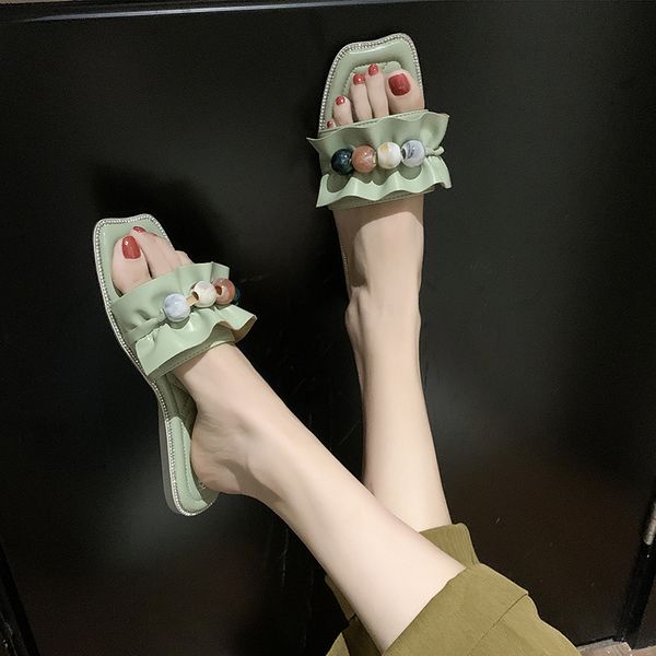 shoes womens slippers outdoor slides string bead pantofle fashion rubber 2020 soft flat pu basic string bead female, Black
shoes womens slippers outdoor slides string bead pantofle fashion rubber 2020 soft flat pu basic string bead female, Black