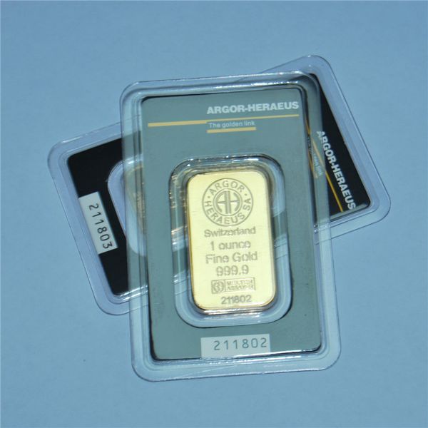 argor-heraeus sa swizerland 1 ounce fine gold 999.9 plated bar brand new in great blister
argor-heraeus sa swizerland 1 ounce fine gold 999.9 plated bar brand new in great blister