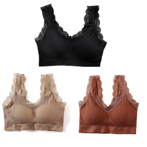 brassiere bras yoga sleep bras lace gym women nylon thread no rims underwear lady summer sport chest wrap, White;black
brassiere bras yoga sleep bras lace gym women nylon thread no rims underwear lady summer sport chest wrap, White;black