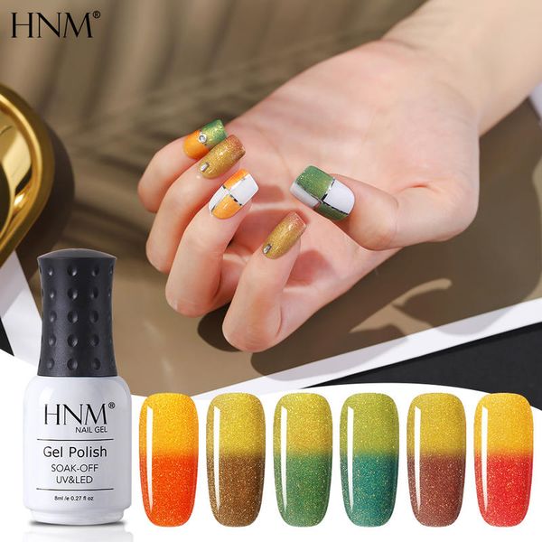 nail gel hnm 8ml polish soak off gold silver shimmer temperature change varnish primer uv led semi-permanent, Red;pink
nail gel hnm 8ml polish soak off gold silver shimmer temperature change varnish primer uv led semi-permanent, Red;pink