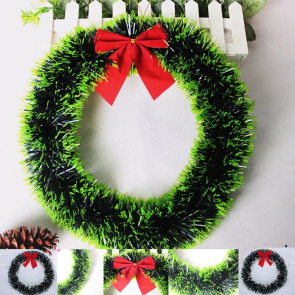 New Merry Christmas Wreath Large Beautiful Floral Plastic Wreath Door Harmonius Wall Ornament Garland Decoration Bowknot Decor
New Merry Christmas Wreath Large Beautiful Floral Plastic Wreath Door Harmonius Wall Ornament Garland Decoration Bowknot Decor
