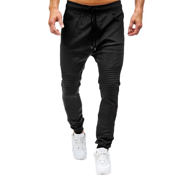 pants men casual outdoors solid multi-pocket work trouser cargo long pants streetwear pantalones hombre joggers sweatpants, Black
pants men casual outdoors solid multi-pocket work trouser cargo long pants streetwear pantalones hombre joggers sweatpants, Black