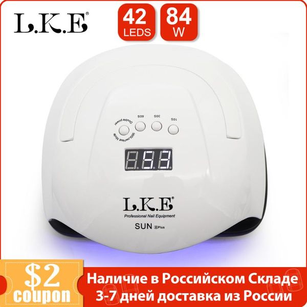 lke 84w led nail lamp with 42 pcs leds uv lamp for manicure gel nail dryer drying polish auto sensor manicure tools
lke 84w led nail lamp with 42 pcs leds uv lamp for manicure gel nail dryer drying polish auto sensor manicure tools