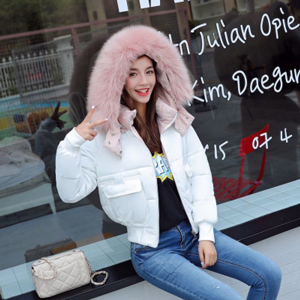 women's down & parkas women winter jacket 2021 cotton padded short female warm hooded basic loose bread coats lx1177, Black
women's down & parkas women winter jacket 2021 cotton padded short female warm hooded basic loose bread coats lx1177, Black