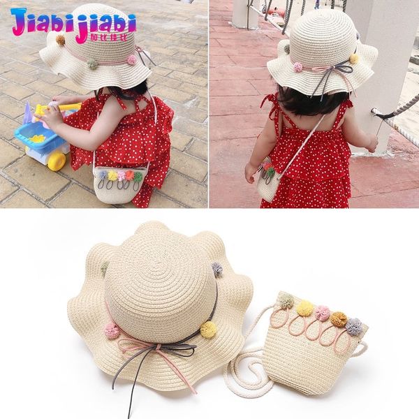panama summer princess children straw hat baby toddler girls sunshade hat bag complete set foldaway fisherman basin cap 2-8 old, Blue;gray
panama summer princess children straw hat baby toddler girls sunshade hat bag complete set foldaway fisherman basin cap 2-8 old, Blue;gray