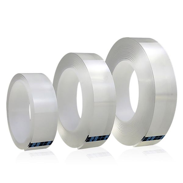 transparent magic nano tape washable reusable double-sided tape adhesive nano-no trace paste removable glue cleanable household
transparent magic nano tape washable reusable double-sided tape adhesive nano-no trace paste removable glue cleanable household