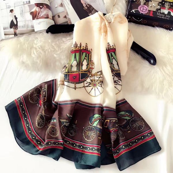 brand new 4 season luxury carriage chain silk scarf ladies print scarf shawl scarf 180x90cm 4 yan ing, Blue;gray
brand new 4 season luxury carriage chain silk scarf ladies print scarf shawl scarf 180x90cm 4 yan ing, Blue;gray