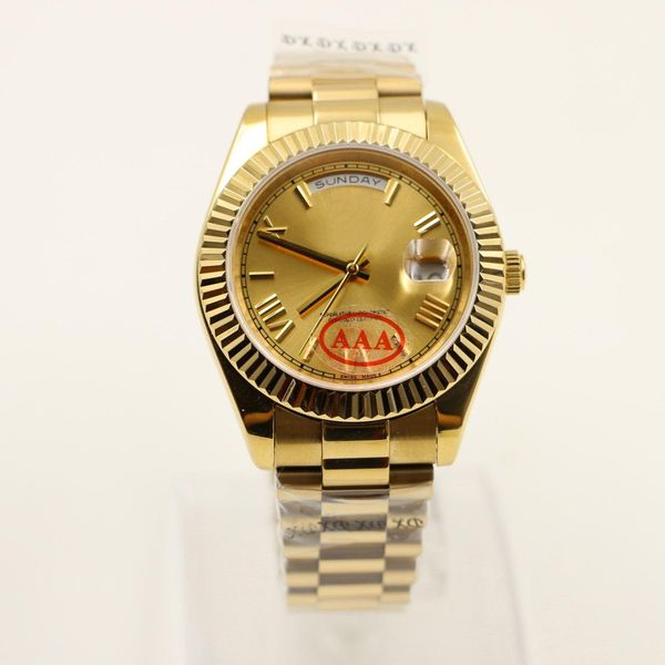 designer wholesale watch day date mechanical glide smooth 40mm mens royal oaks watch stainless steel bezel strap wristwatches, Slivery;brown
designer wholesale watch day date mechanical glide smooth 40mm mens royal oaks watch stainless steel bezel strap wristwatches, Slivery;brown