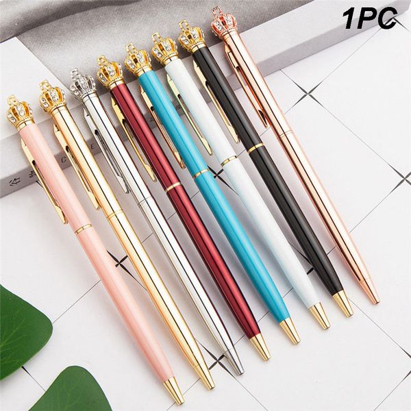 crystal pen diamond crown ballpoint pen stylus office school stationery ballpoint ink replaceable refill, Blue;orange
crystal pen diamond crown ballpoint pen stylus office school stationery ballpoint ink replaceable refill, Blue;orange