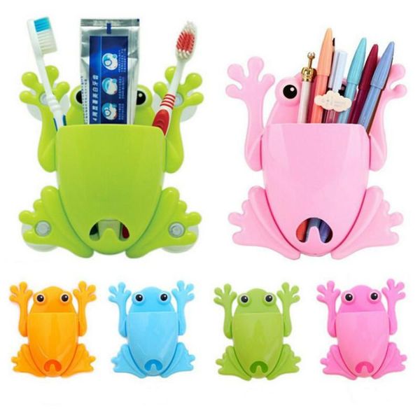 creative children kids cartoon shape frog plastic toothbrush holder suction hooks toothbrush wall suction bathroom accessories
creative children kids cartoon shape frog plastic toothbrush holder suction hooks toothbrush wall suction bathroom accessories