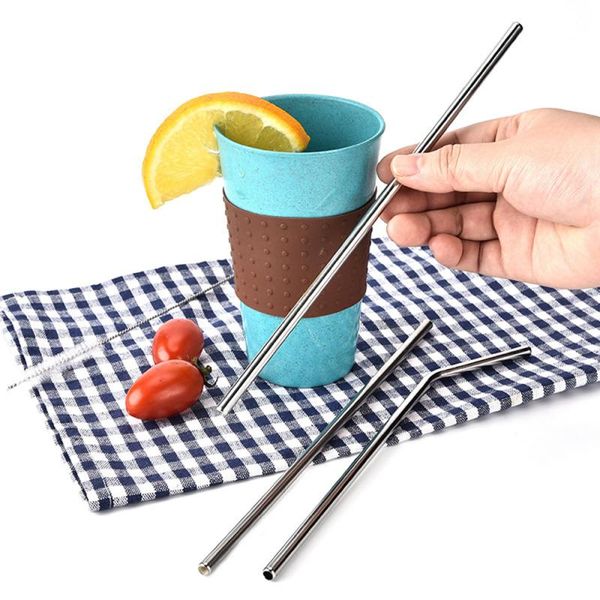 3pcs reusable stainless steel drinking straw 304 stainless steel sturdy bent straight drinks straw
3pcs reusable stainless steel drinking straw 304 stainless steel sturdy bent straight drinks straw