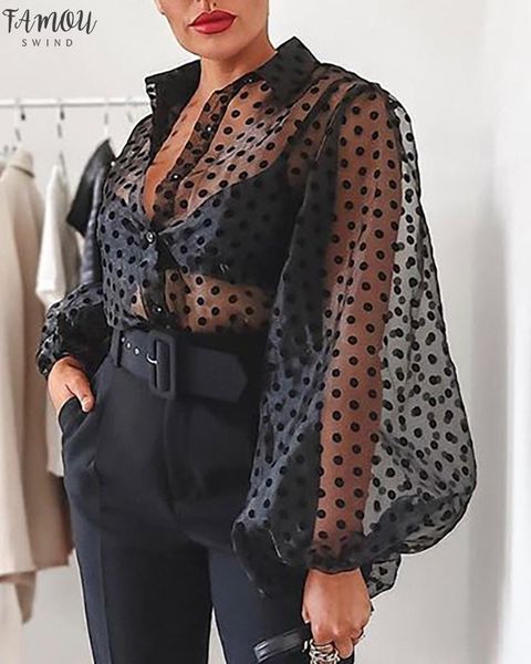 fashion trend womens summer sheer mesh long puff sleeve see through blouse unique design club clothes 2020, White
fashion trend womens summer sheer mesh long puff sleeve see through blouse unique design club clothes 2020, White