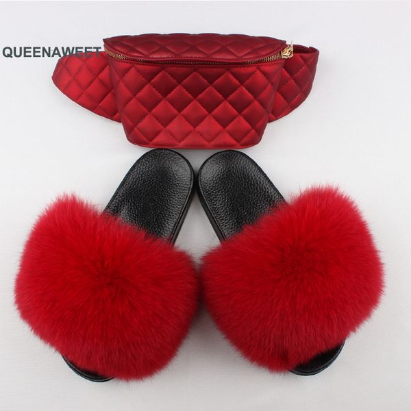 summer women fur slippers fluffy real hair slides set furry sandals ladies rainbow jelly bag purse and herringbone slides, Black
summer women fur slippers fluffy real hair slides set furry sandals ladies rainbow jelly bag purse and herringbone slides, Black