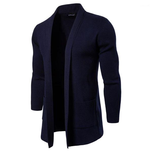 with pocket men jackets spring autumn mens open stitch solid stand collar long sleeve outerwear casual coats fashion knit, Black;brown
with pocket men jackets spring autumn mens open stitch solid stand collar long sleeve outerwear casual coats fashion knit, Black;brown